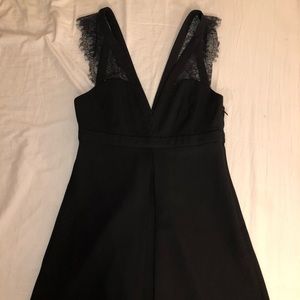 BCBG Generation black lash-laced dress Sz:6